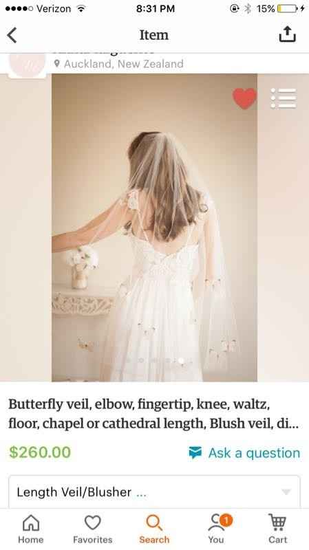 Opinions on butterfly veil?