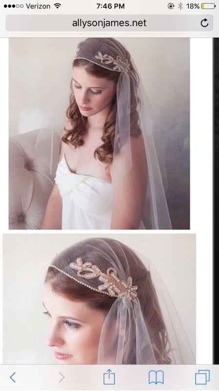 Juliet Cap Veil?!