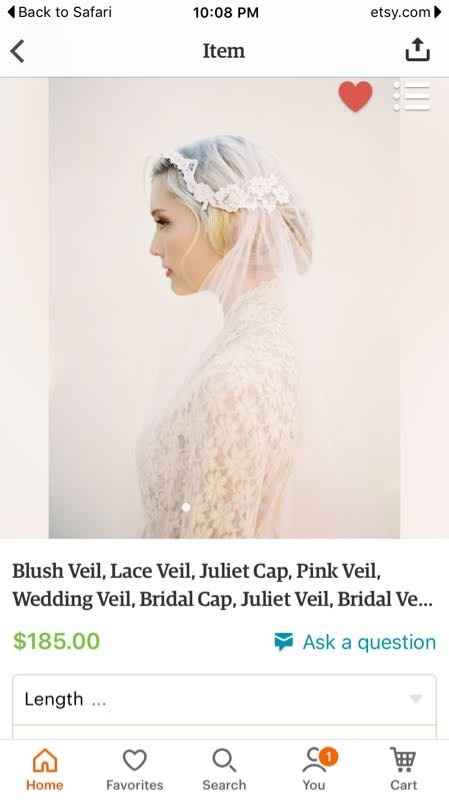 Juliet Cap Veil?!