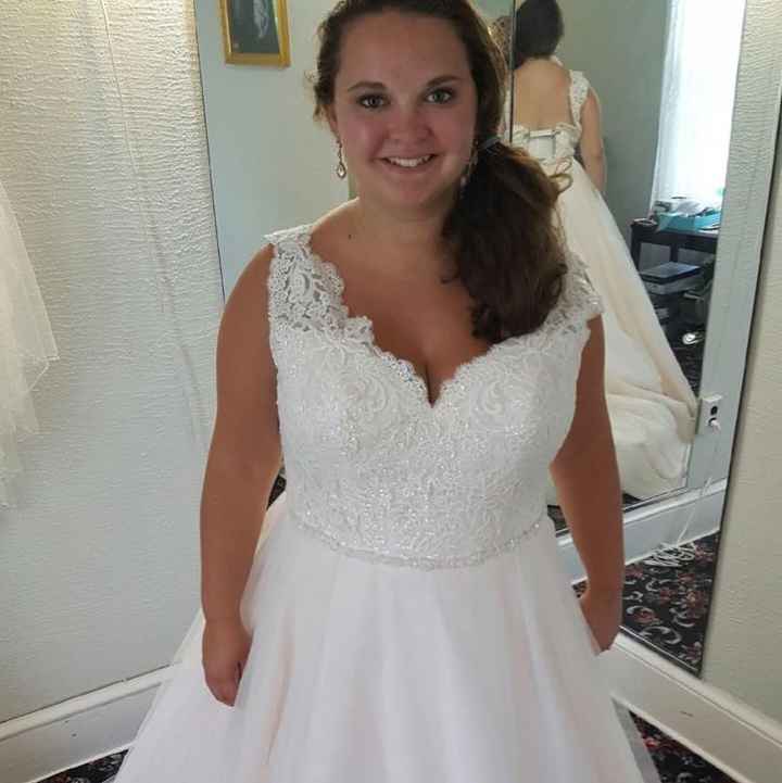 Said yes to the dress...finally!!!