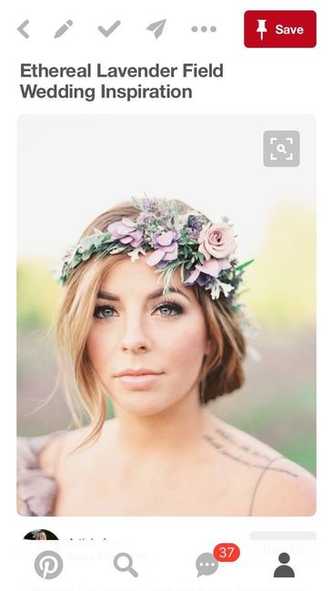 I finally found my makeup trial inspiration. Show me your makeup inspiration pics.
