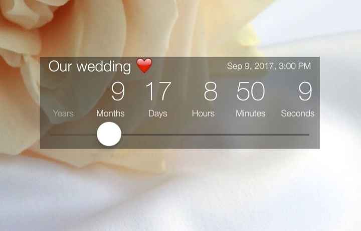 September 2017 weddings