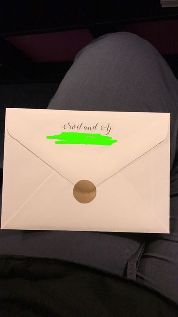 Addressing envelopes