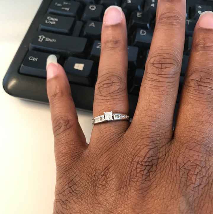 Let's see your engagement rings