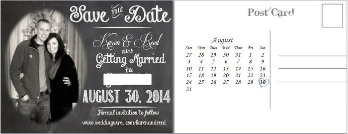 DIY Save The Dates