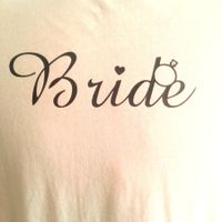 DIY MoH, BM, FG and Bride Tshirts