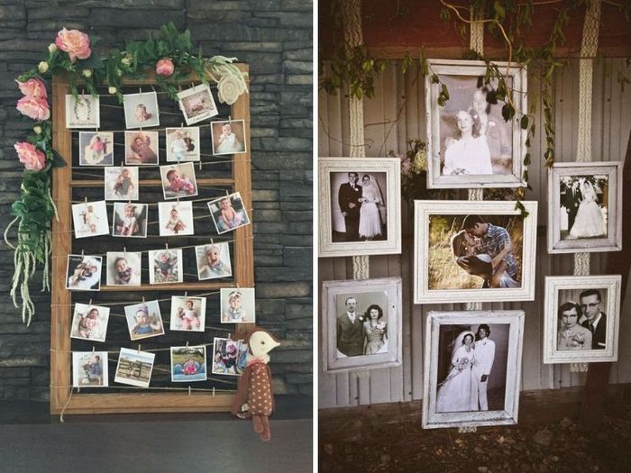 The idea of displaying some photos of our grandparents who have passed away. - 1