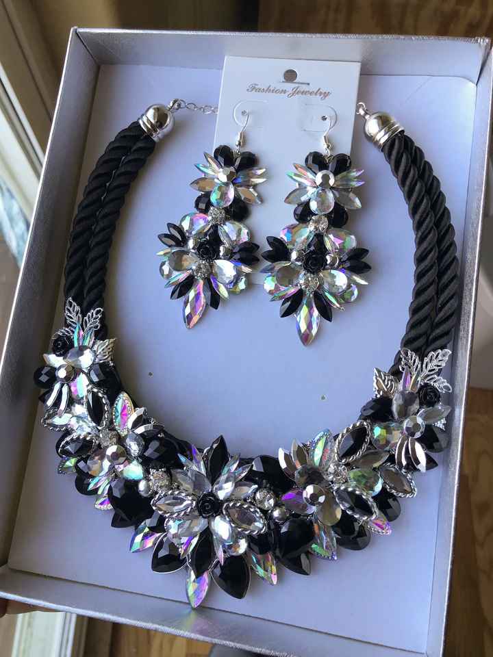 iso Custom Sash to match wedding jewelry - 1