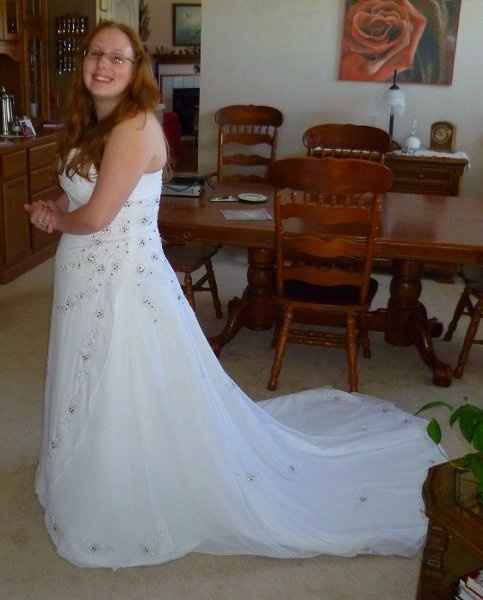 This was a big hit last time - Show us YOU in the dress and the MODEL in the dress