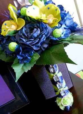 My DIY bouquet charms!