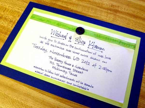 Invites: Gluing Ribbon to Cardstock?