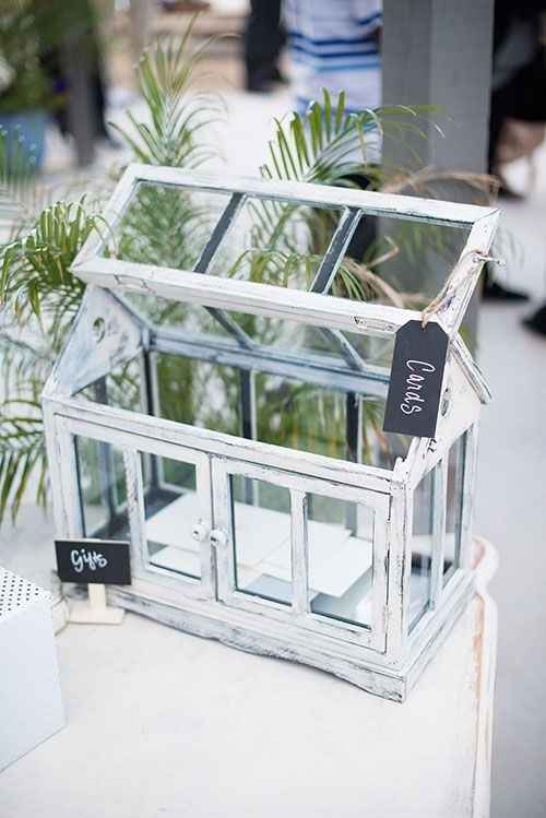 Show me your wedding card box. =)