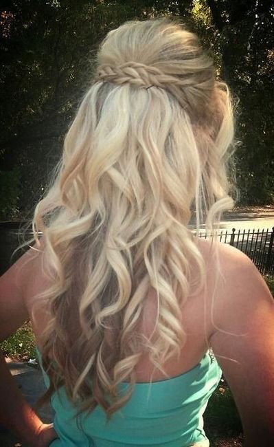 Anyone Wearing Hair Down?