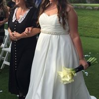 Having your mother walk you down the aisle