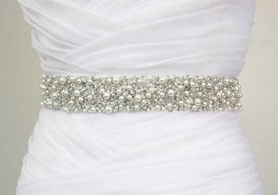 Fashion HELP!!! Beaded sash with flower.