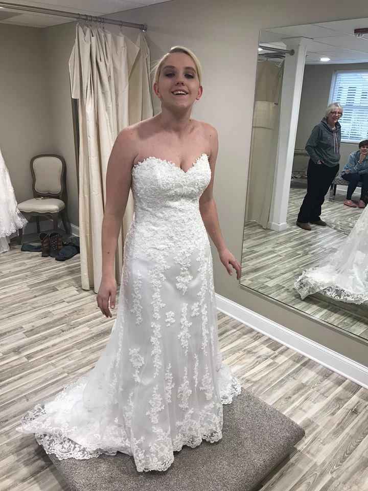 when I first ordered my dress 