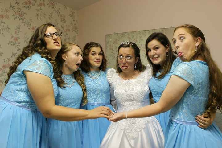 Cheap bridesmaids dresses!