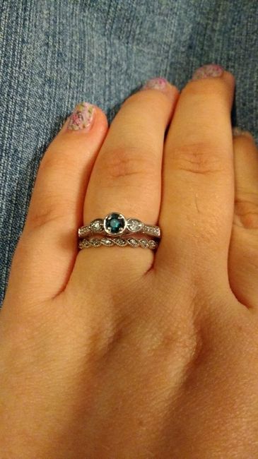 New engagement ring- show me your rings!