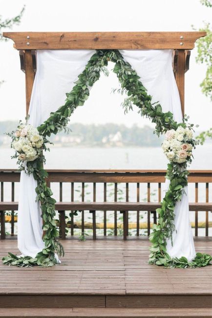 Wedding Arbor Garland