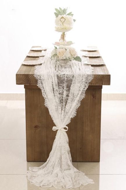 Lace table runners - 1