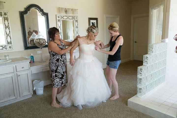 Saving money on a dress