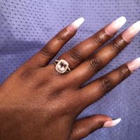 Morganite rings - 1