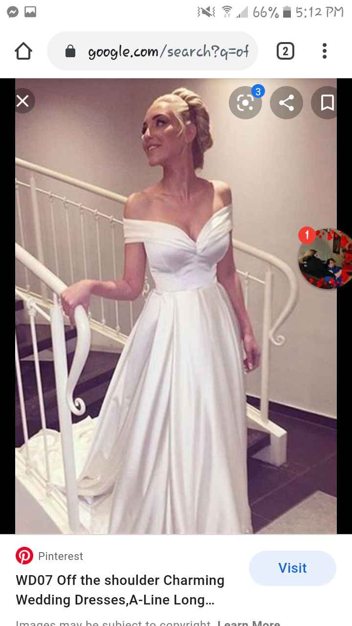 Sleeves or no sleeves? Lace or satin? help - 1