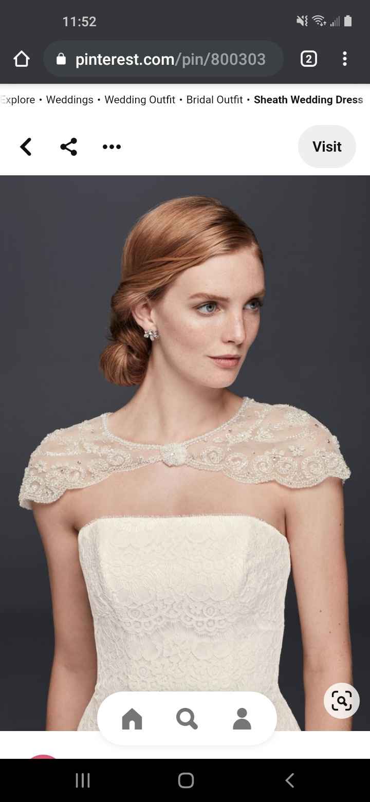 help i need ideas for sleeves for my wedding dress - 1