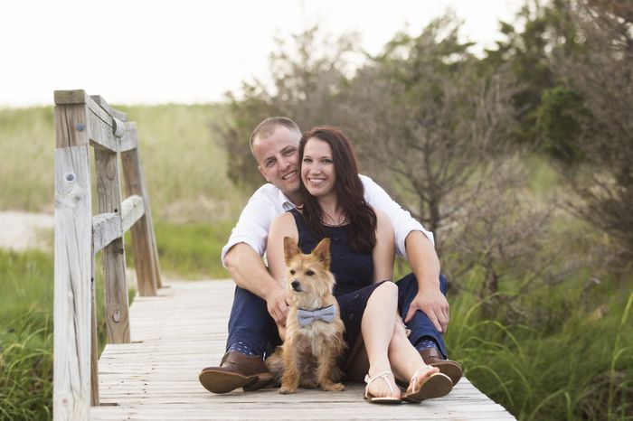 E pics with dog...terrible idea?
