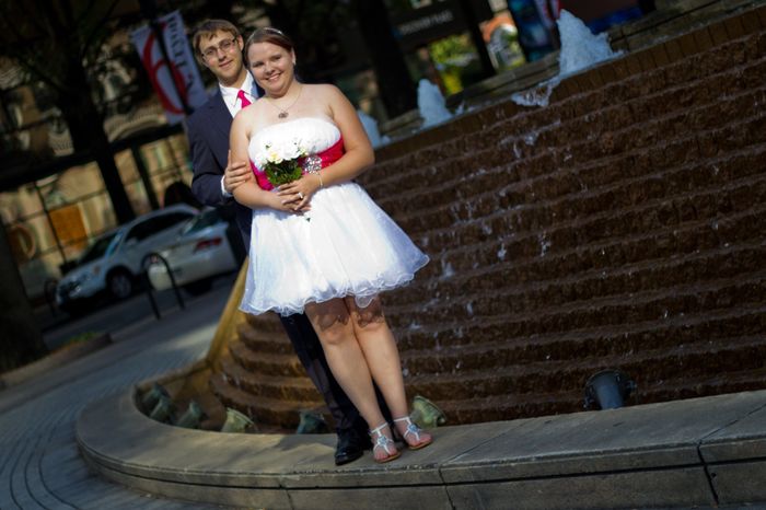 "pro" pics for our wedding announcements! :D