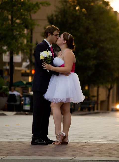 "pro" pics for our wedding announcements! :D