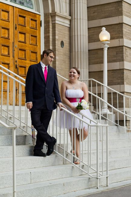 "pro" pics for our wedding announcements! :D