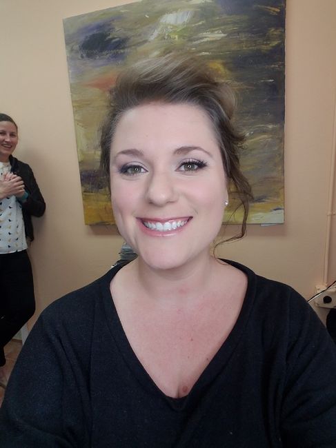 Hair and makeup trail was a success - 2