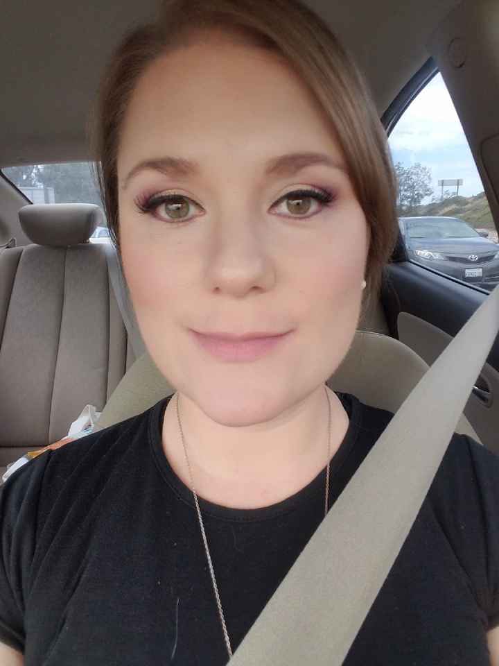 Show me pics from your Bridal Hair & Makeup Trial - 1