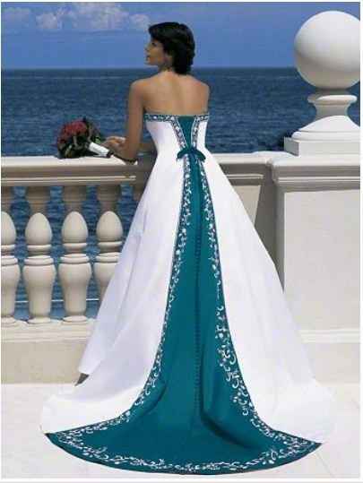 What color is your wedding dress?