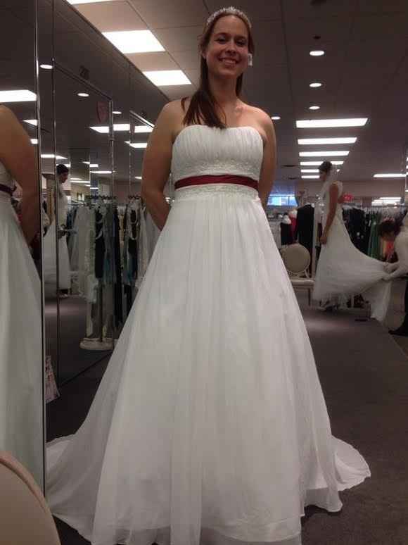 I rang the Bell and Said yes to the dress!! Lets see some of your dresses!!