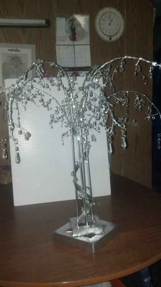 DIY Crystal Tree, PICS