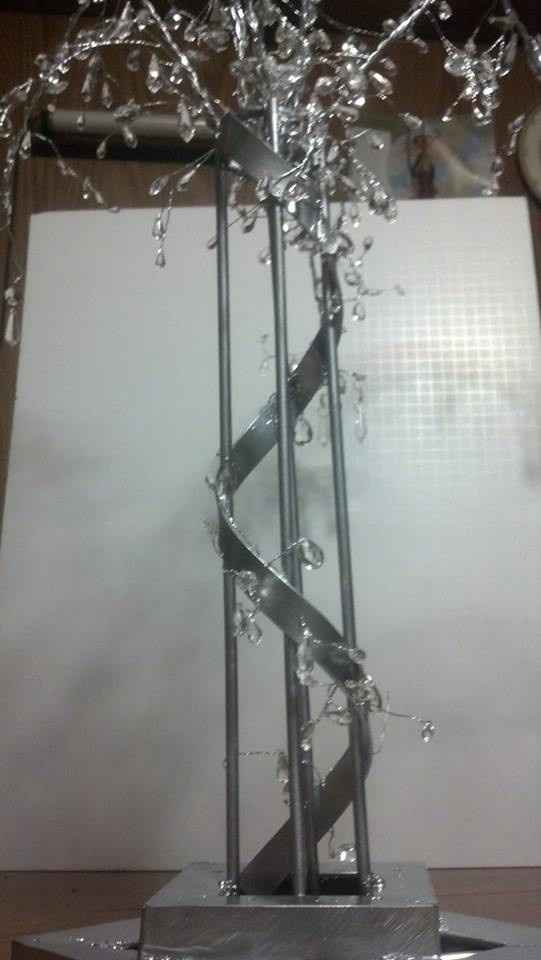 DIY Crystal Tree, PICS