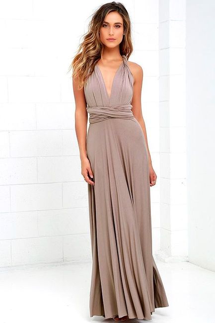 Bridesmaids Dresses (taupe)