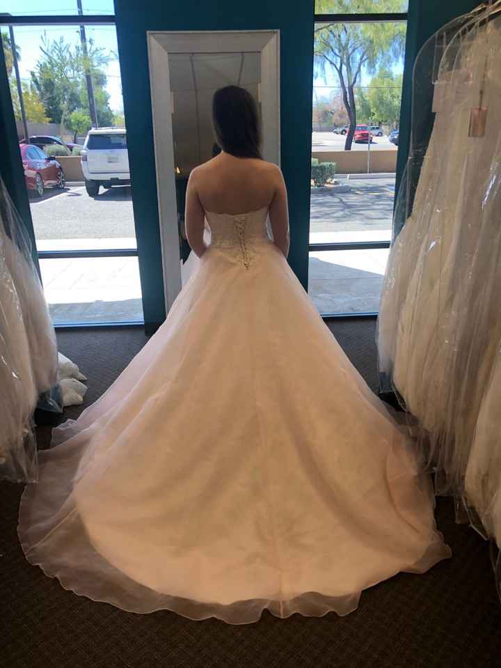 My Dress (peach/ivory)