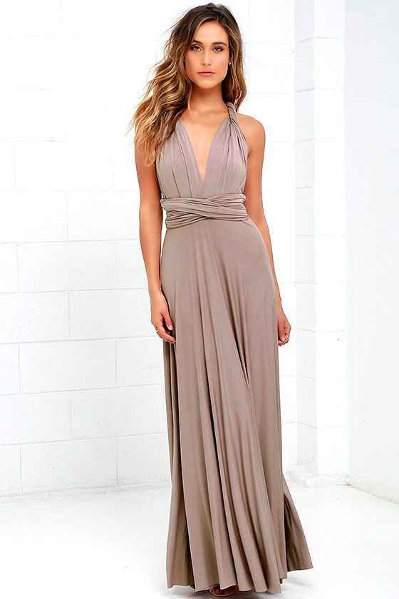 Bridesmaids Dresses (taupe)
