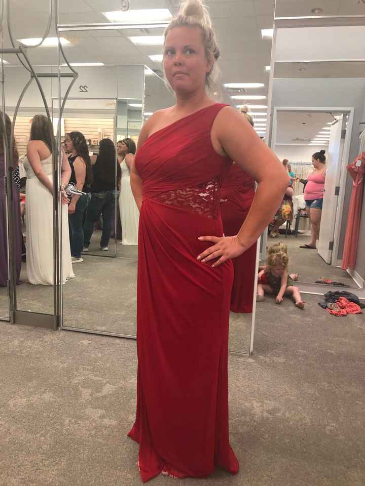 Saga of the $5 wedding dress- pics - 1