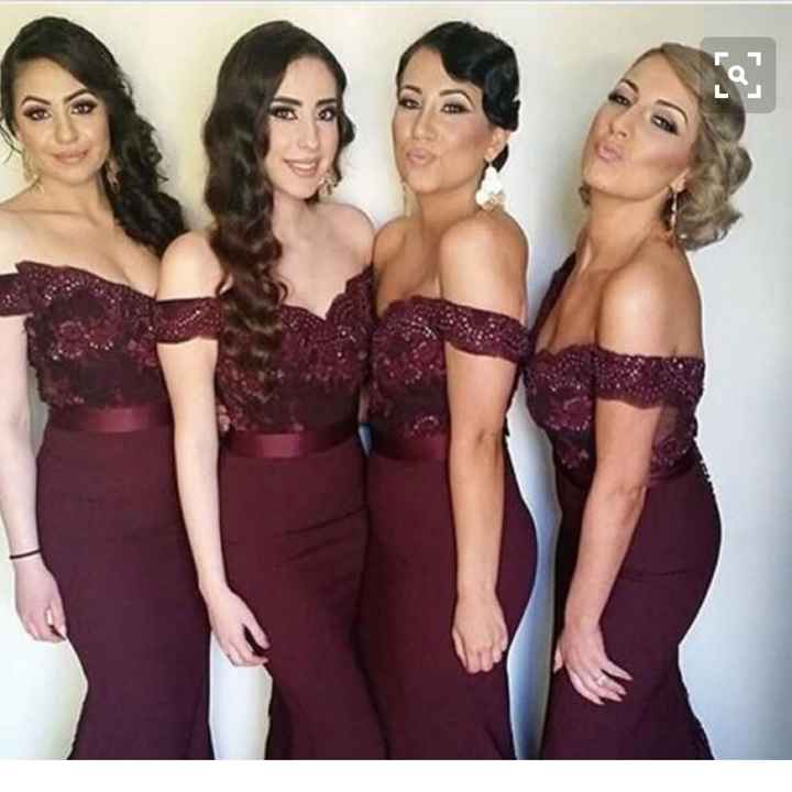 Bridesmaid dresses