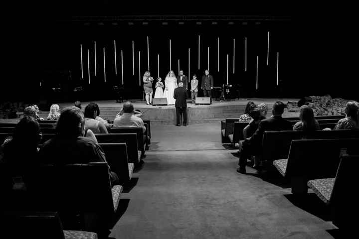 Small Wedding in Big Sanctuary - 1