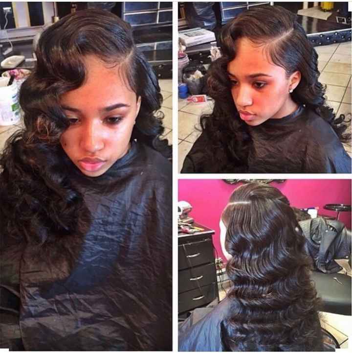 Hair Trials for Afro-American Brides