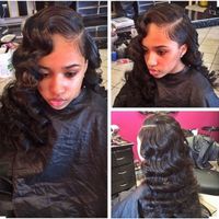 Hair Trials for Afro-American Brides