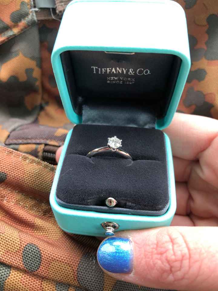 Simple solitaire rings - 1