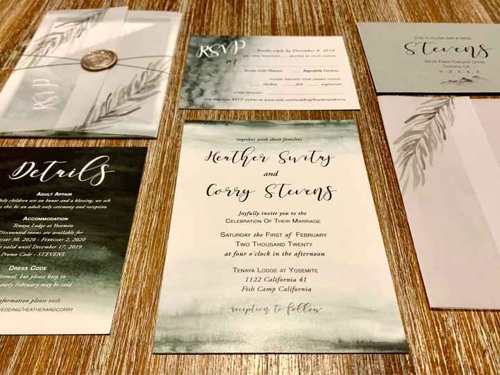Invitation Inserts - One or More? - 1