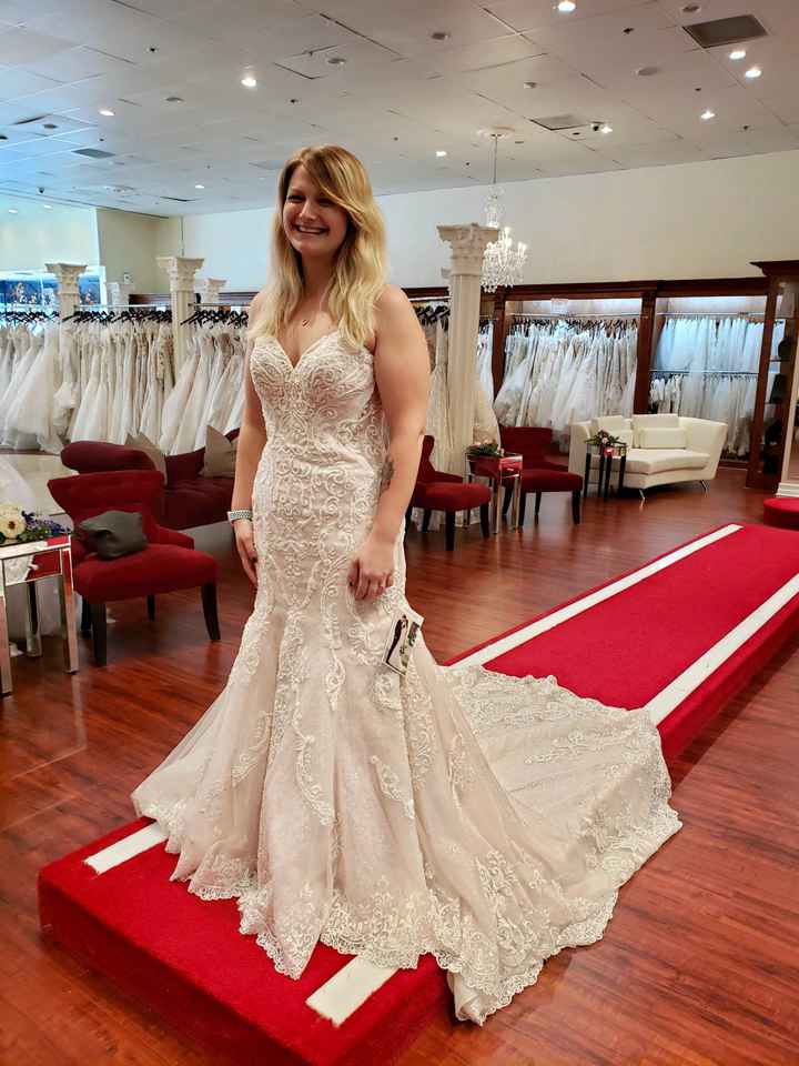 Did you end up with a complete different dress than planned? - 1