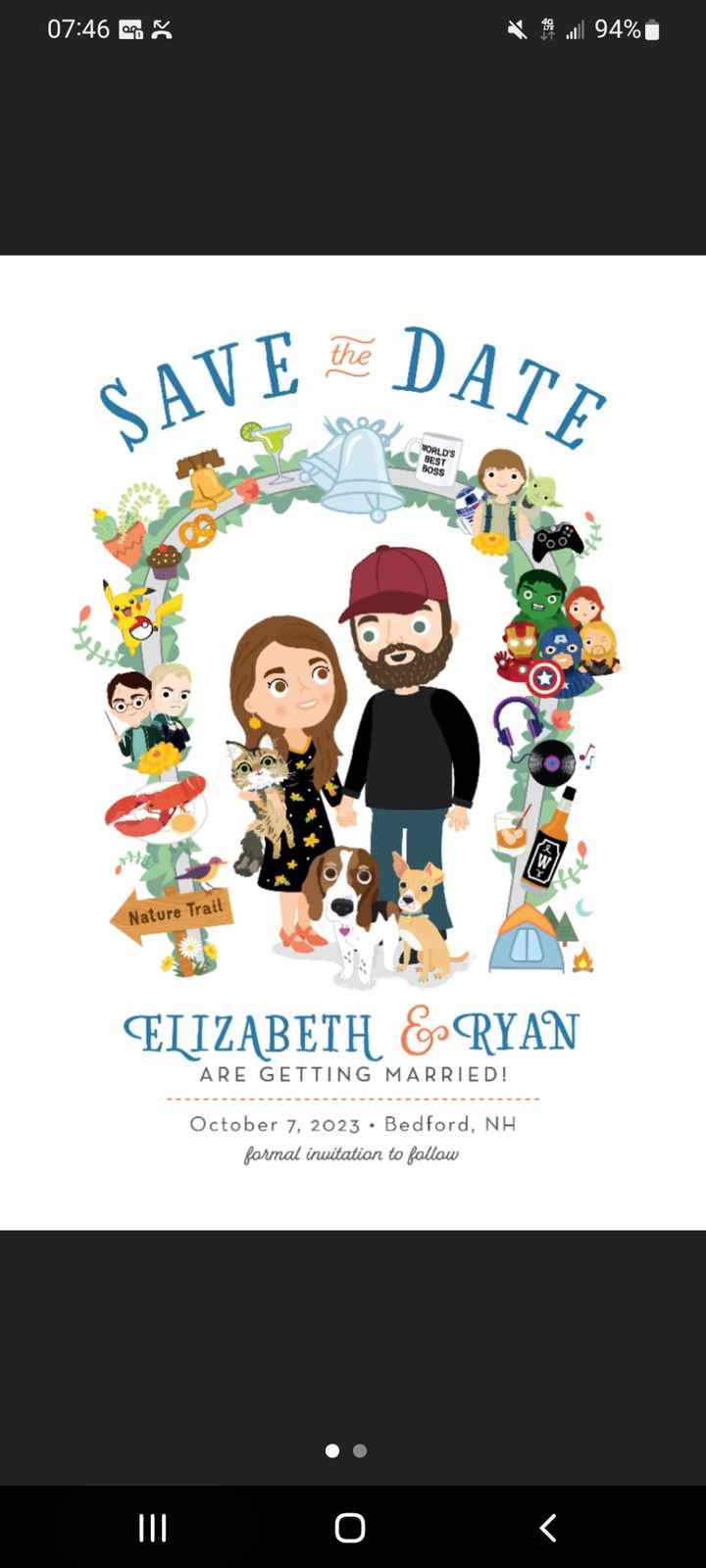 Photo Save-The-Dates? Or No Picture?? - 1